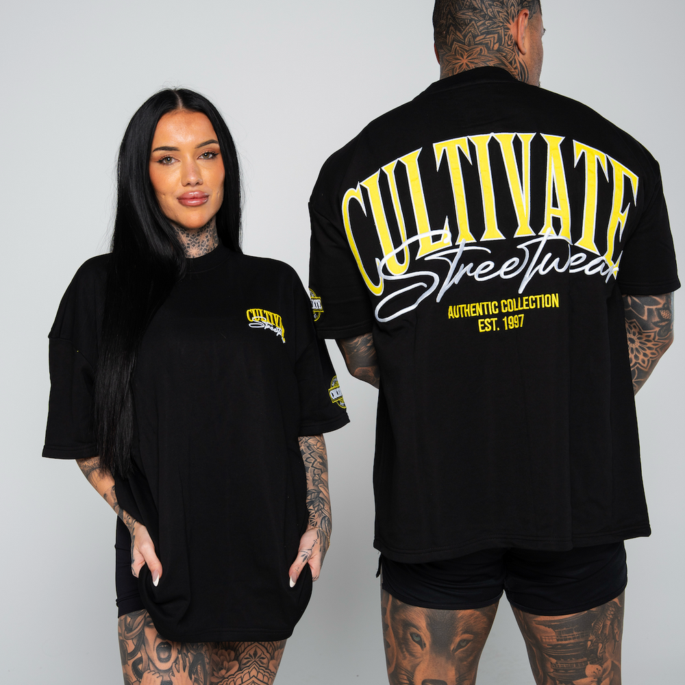 Cultivate - Authentic “Black on Electric Yellow”