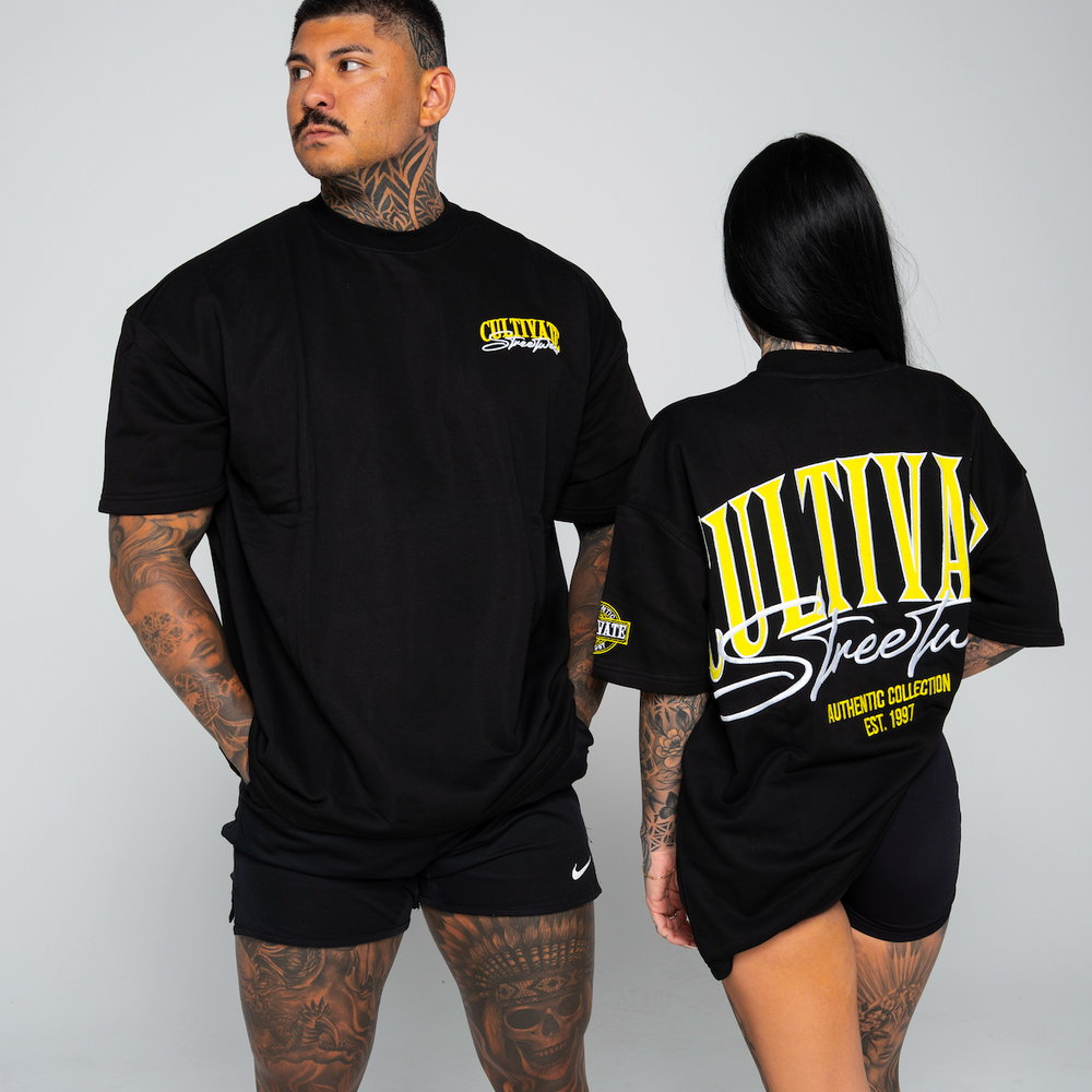 Cultivate - Authentic “Black on Electric Yellow”
