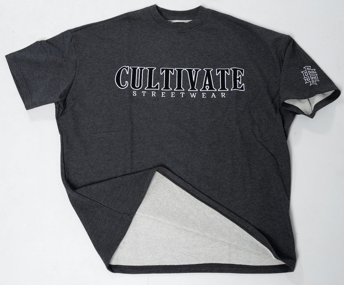 CULTIVATE  - STAPLE TEE "CHARCOAL"