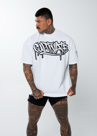 CULTIVATE - GRAFFITI DRIP “WHITE ON BLACK”