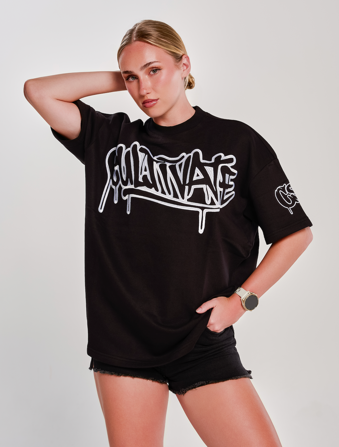 CULTIVATE - GRAFFITI DRIP “BLACK ON WHITE”
