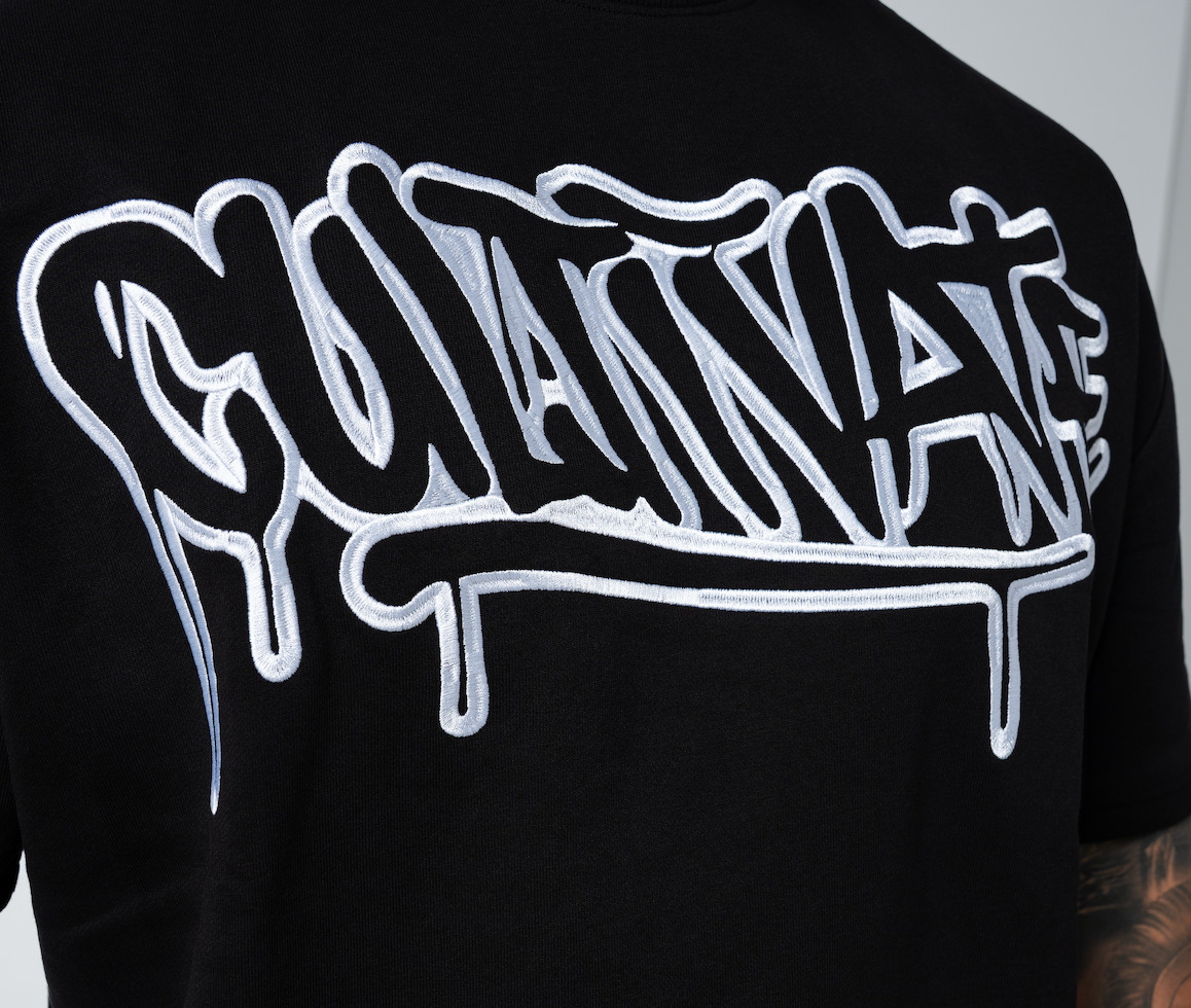 CULTIVATE - GRAFFITI DRIP “BLACK ON WHITE”