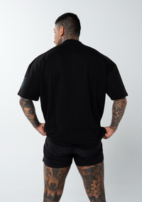 CULTIVATE - GRAFFITI DRIP “BLACK ON BABY BLUE”