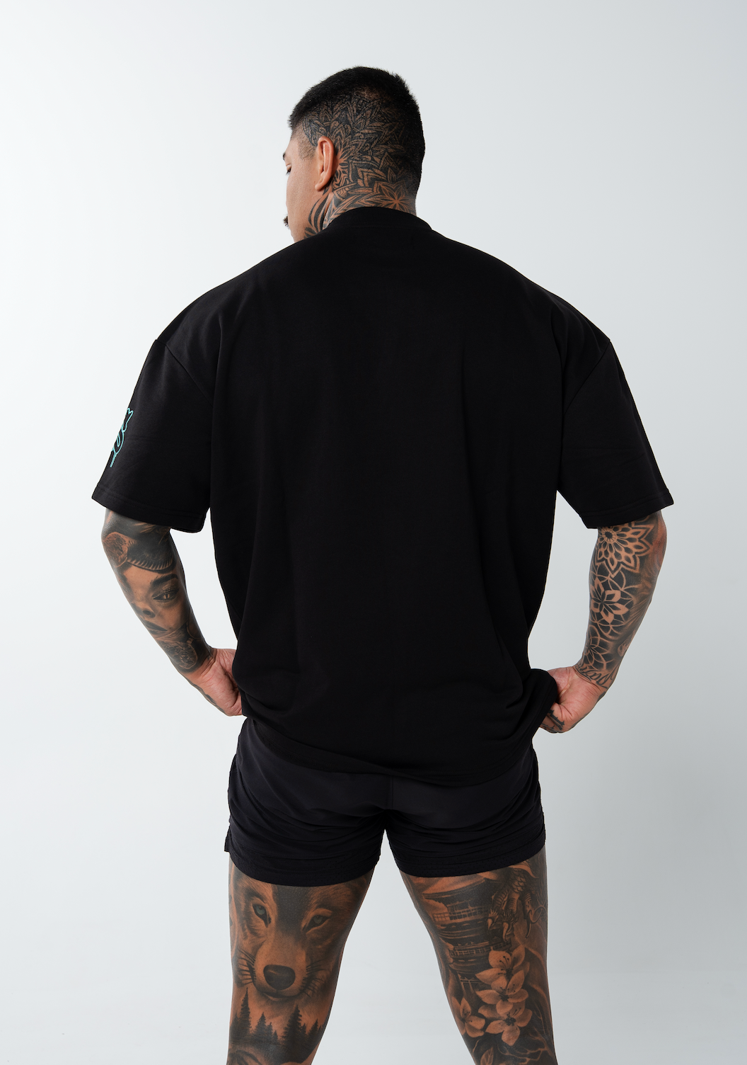 CULTIVATE - GRAFFITI DRIP “BLACK ON BABY BLUE”