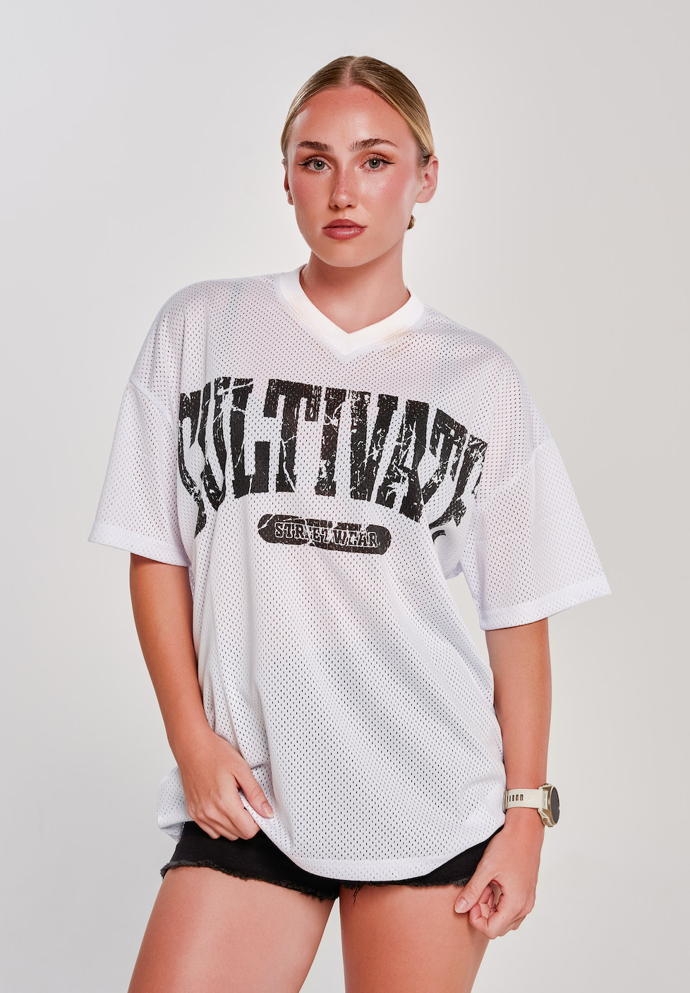 CULTIVATE - WHITE VARSITY JERSEY