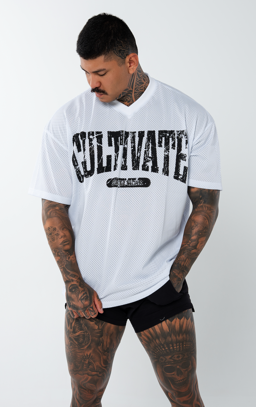 CULTIVATE - WHITE VARSITY JERSEY
