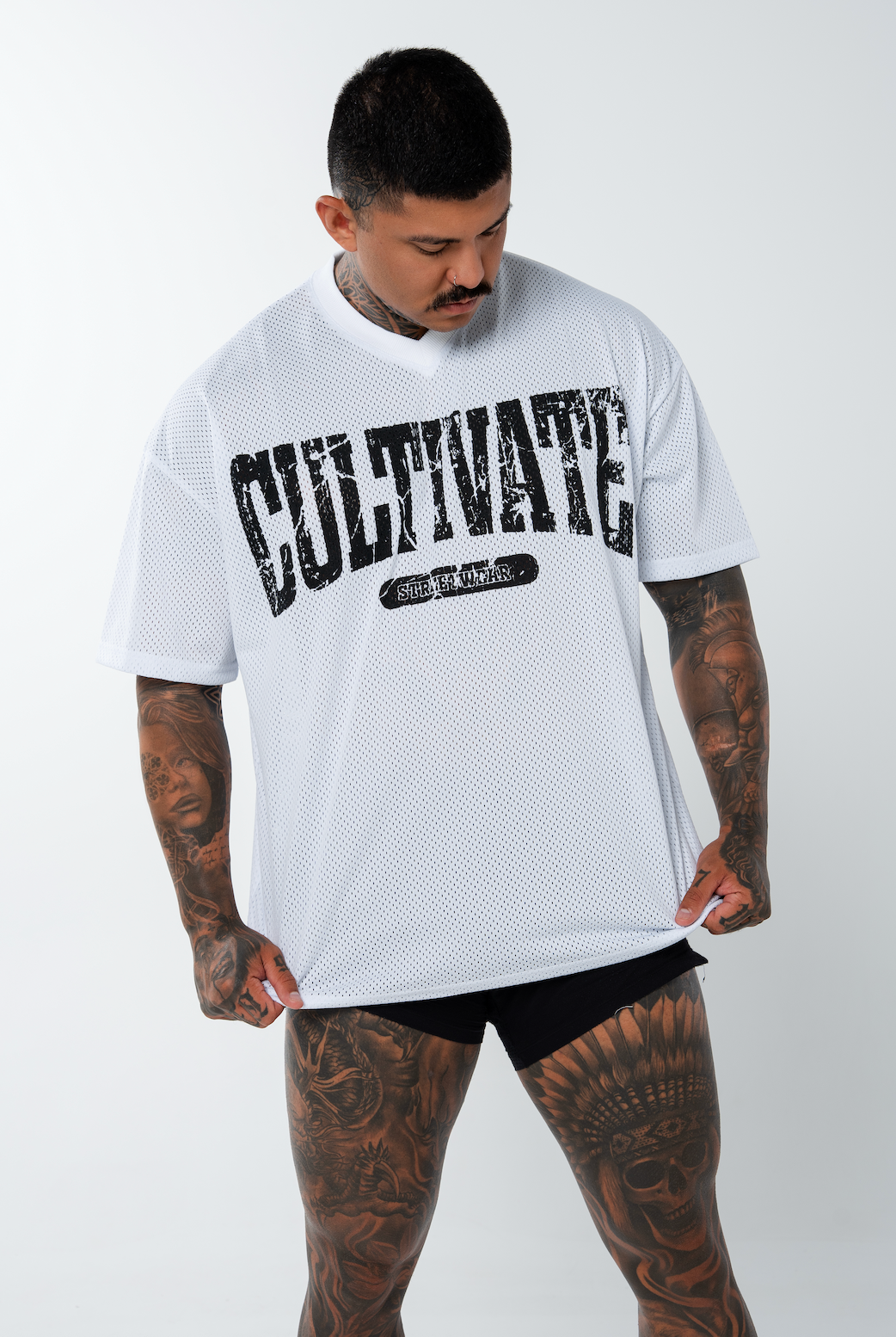 CULTIVATE - WHITE VARSITY JERSEY