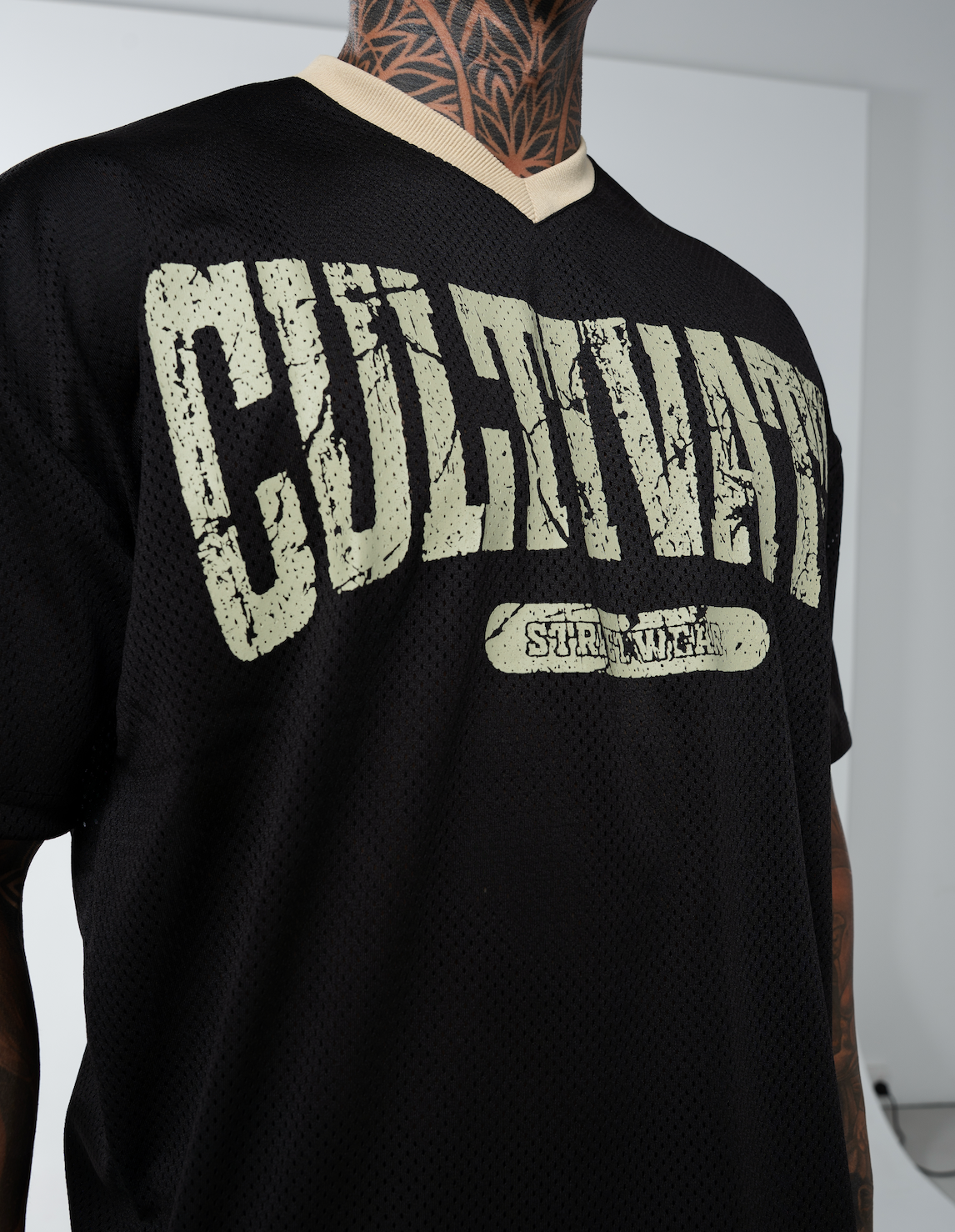 CULTIVATE - BLACK VARSITY JERSEY