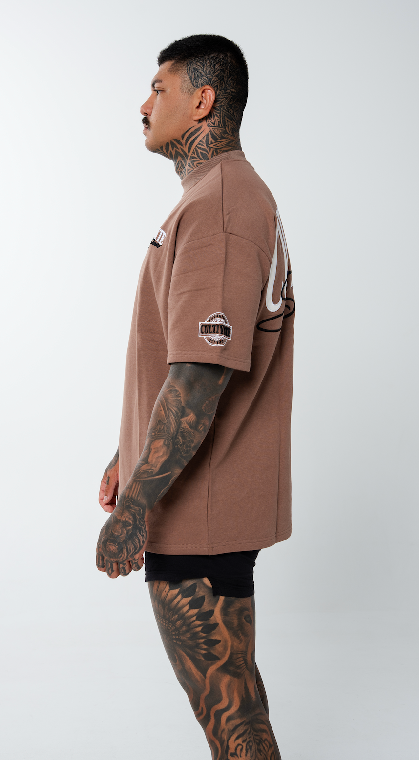 CULTIVATE - AUTHENTIC “DEVINE CHOCOLATE ON OFF WHITE”