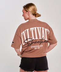 CULTIVATE - AUTHENTIC “DEVINE CHOCOLATE ON OFF WHITE”