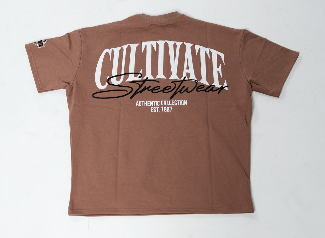 CULTIVATE - AUTHENTIC “DEVINE CHOCOLATE ON OFF WHITE”