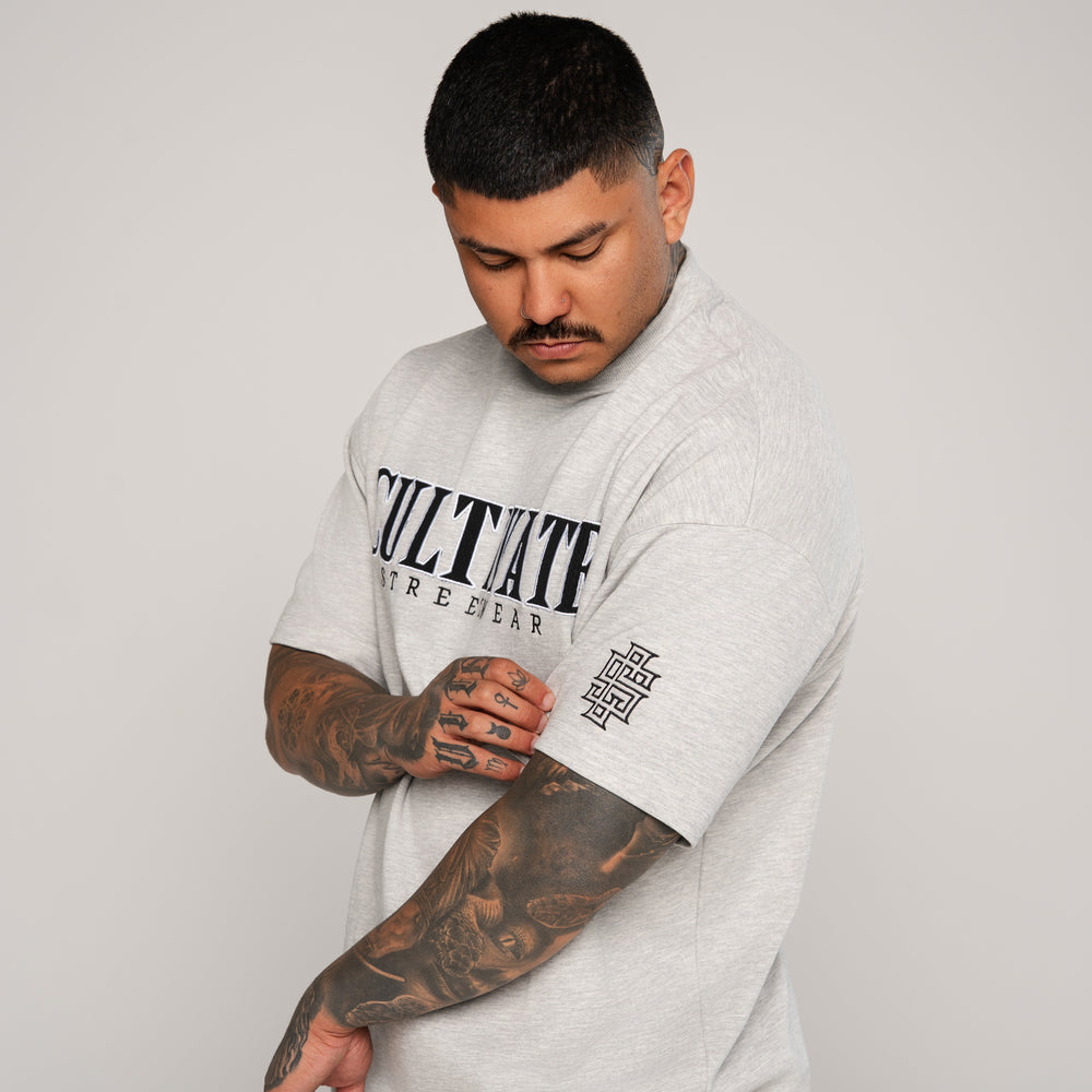 Staple Oversized Tee - Grey