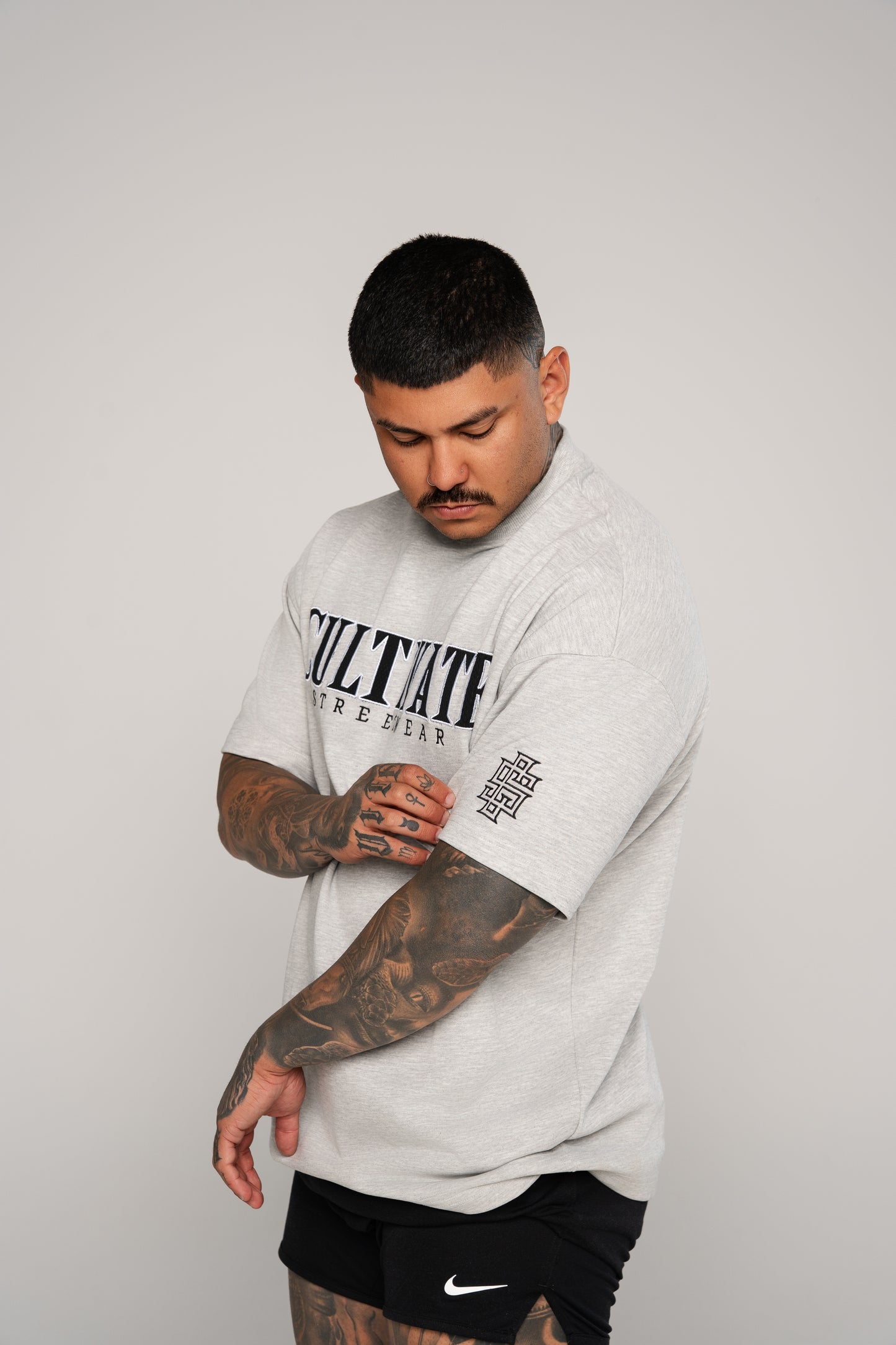 Staple Oversized Tee - Grey