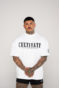 CULTIVATE  - STAPLE TEE "WHITE"