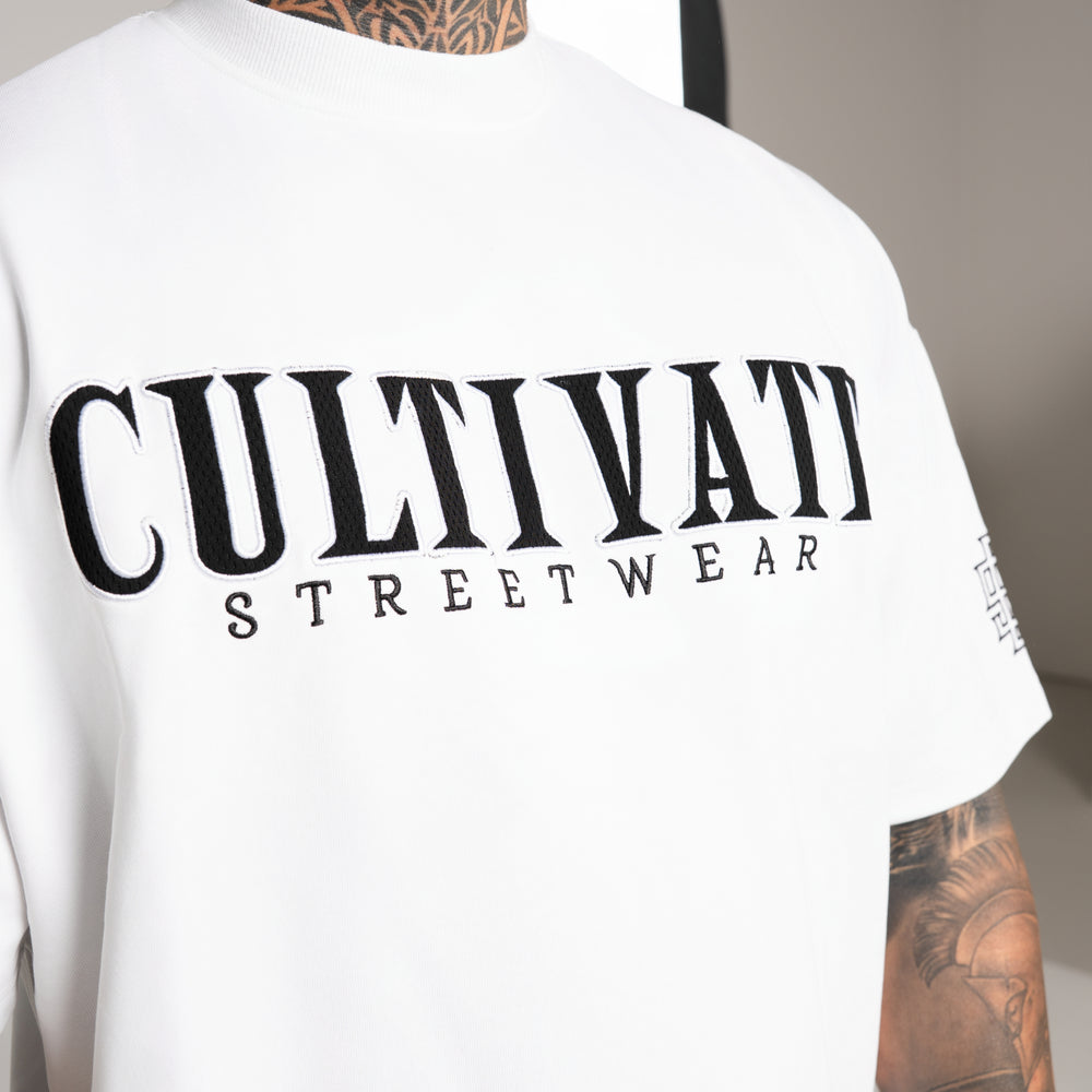 Staple Oversized Tee - White