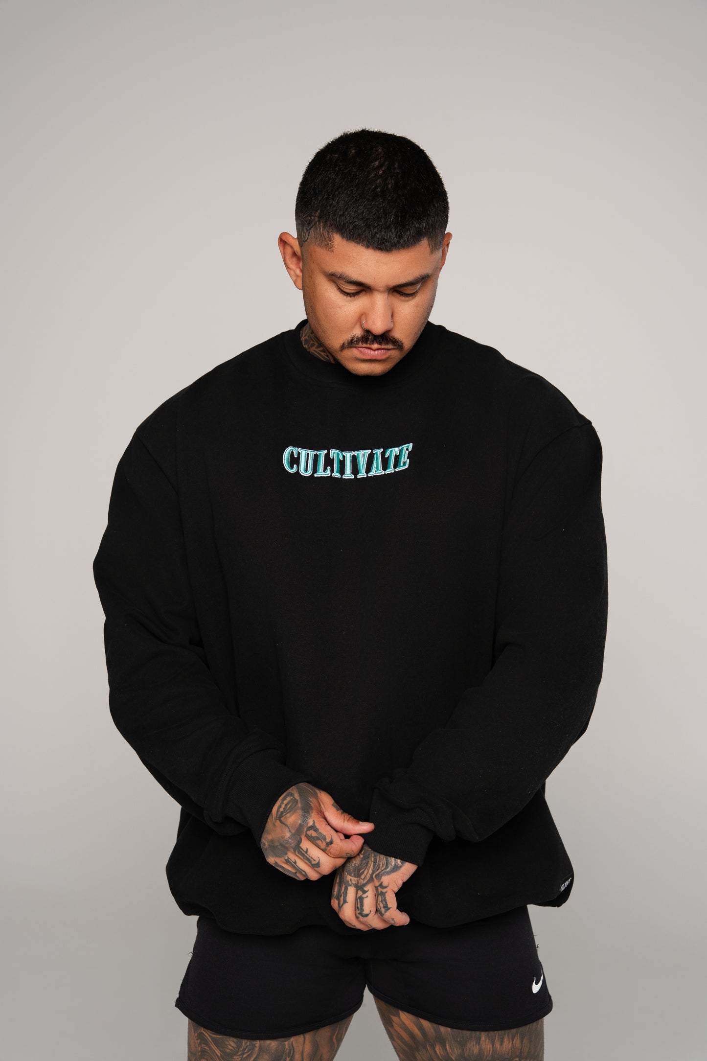 Cultivate - Black On Tiffany Blue