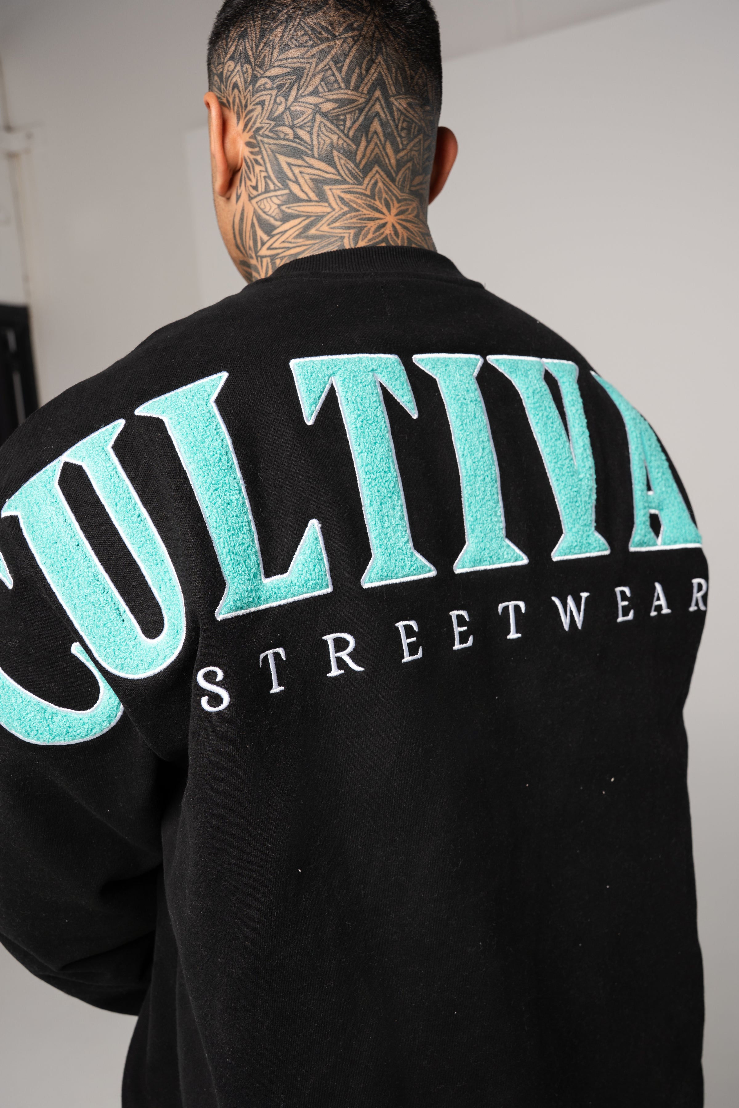 CULTIVATE  -BLACK ON TIFFANY BLUE