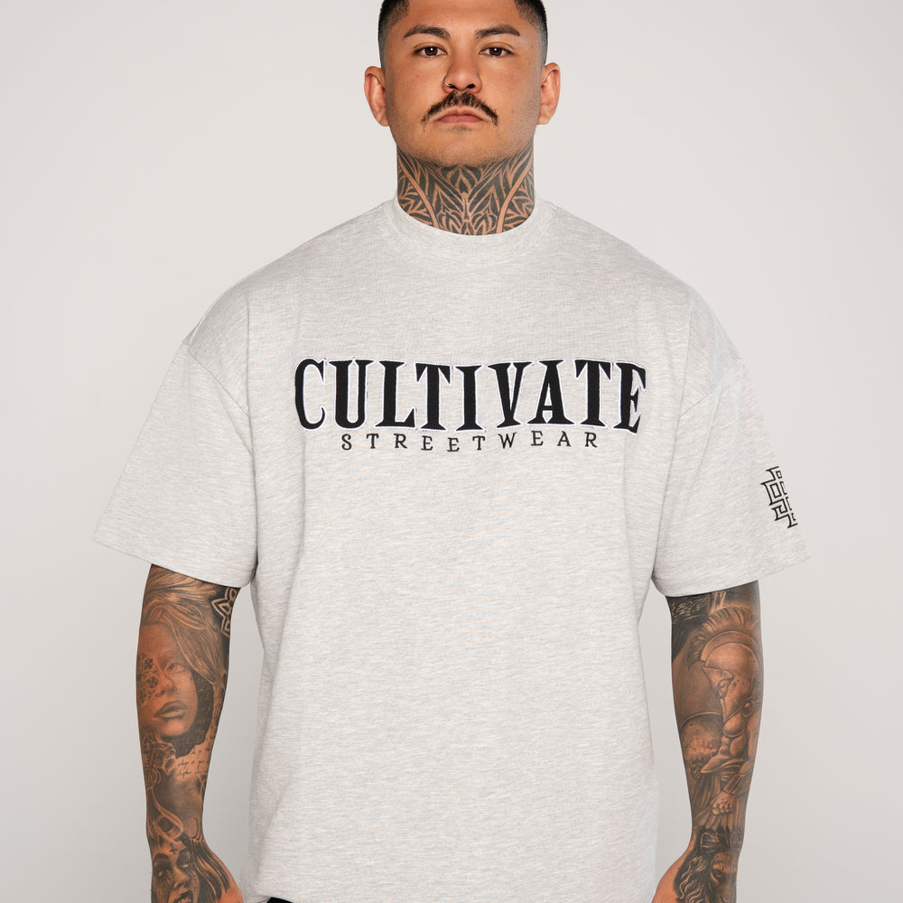 Staple Oversized Tee - Grey