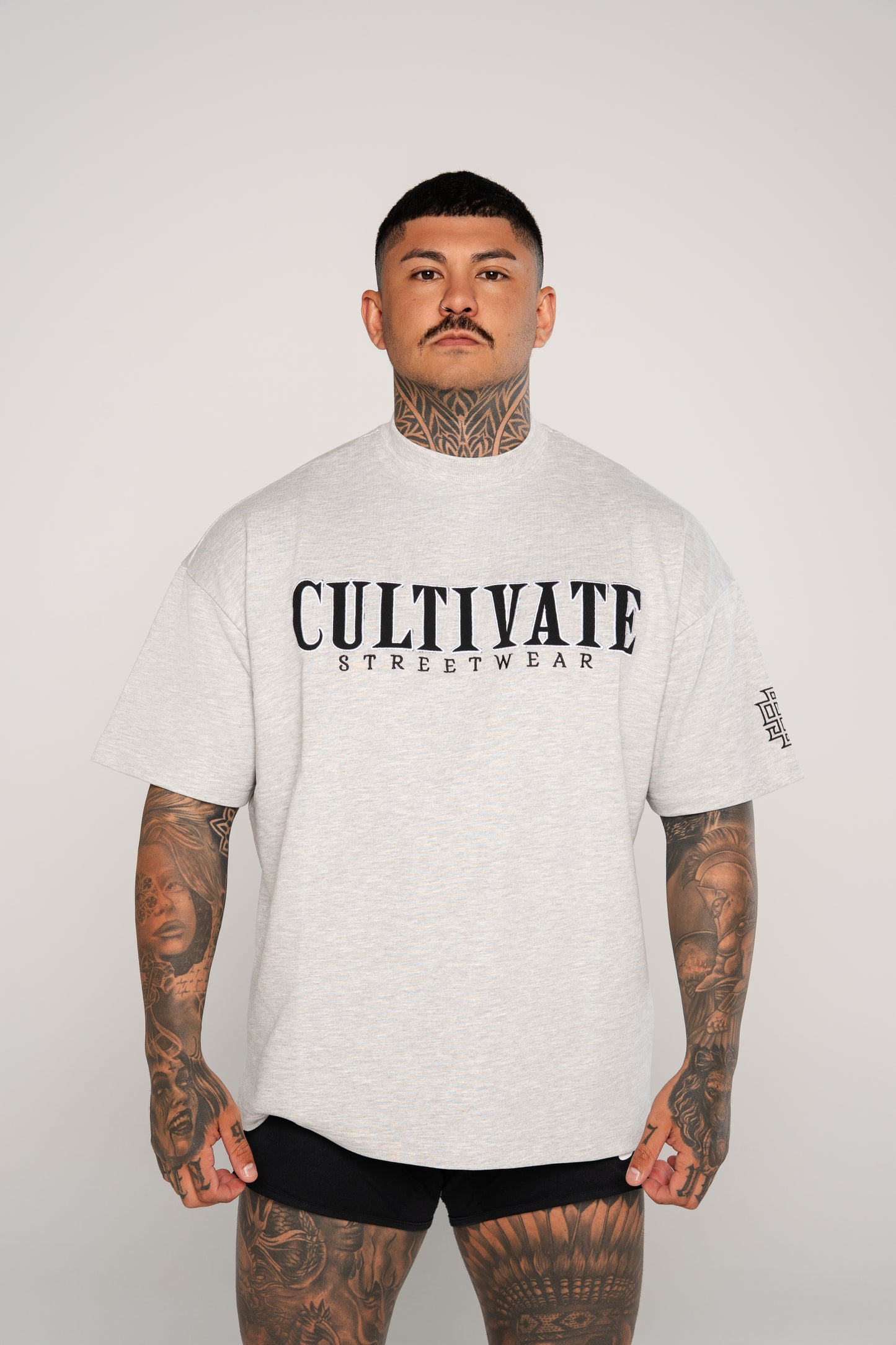 Staple Oversized Tee - Grey